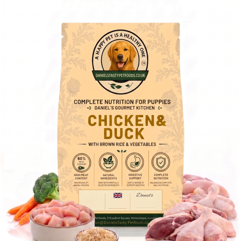 Daniel's Gourmet Kitchen - Chicken & Duck with Brown Rice & Vegetables