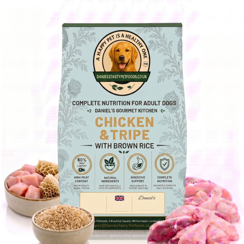 Daniel's Gourmet Kitchen - Chicken & Tripe with Brown Rice & Vegetables