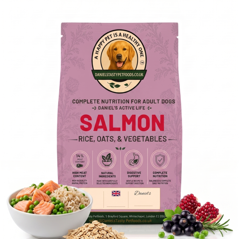 Daniel's Active Life - Salmon, Rice, Oats & Vegetables