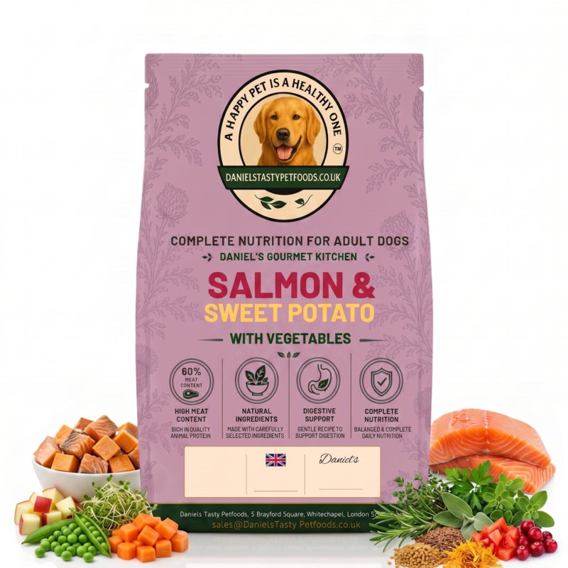 Daniel's Gourmet Kitchen - Salmon & Sweet Potato with Vegetables