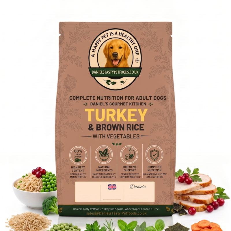 Daniel's Gourmet Kitchen - Turkey & Brown Rice with Vegetables